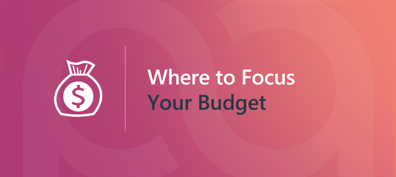 Where to Focus your Budget