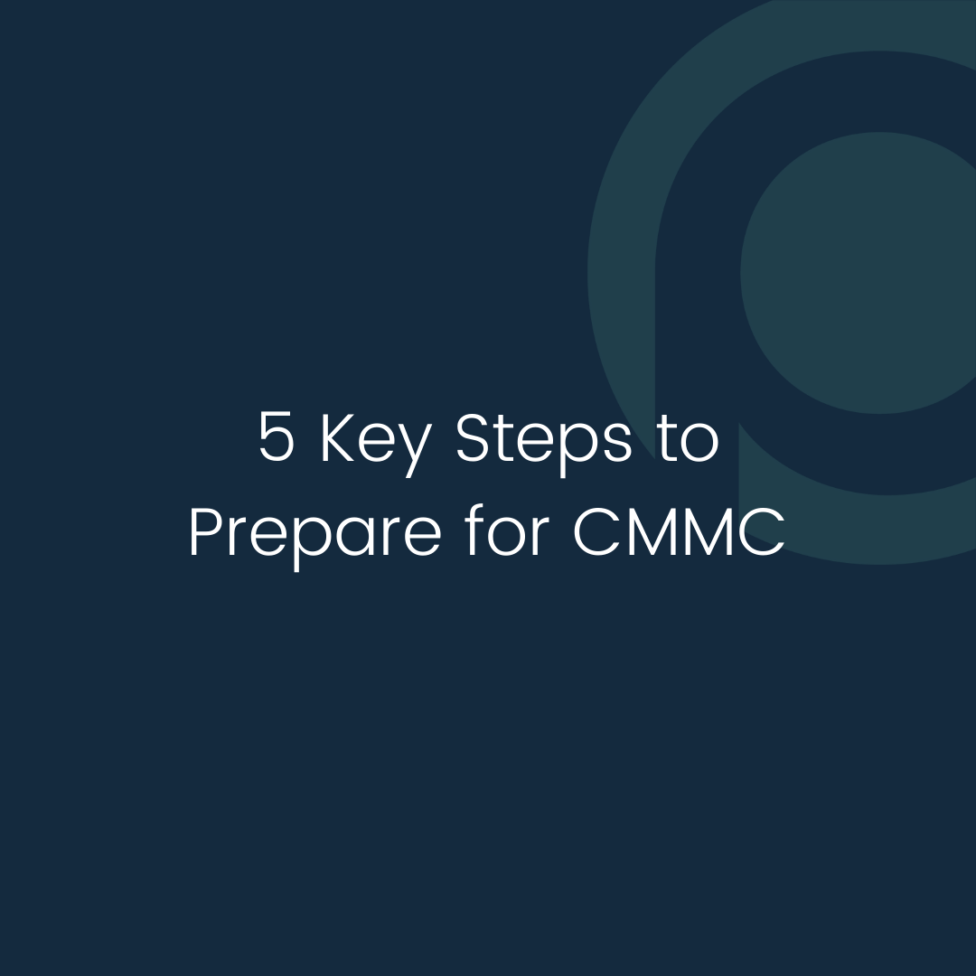 5 key steps to prepare for cmmc