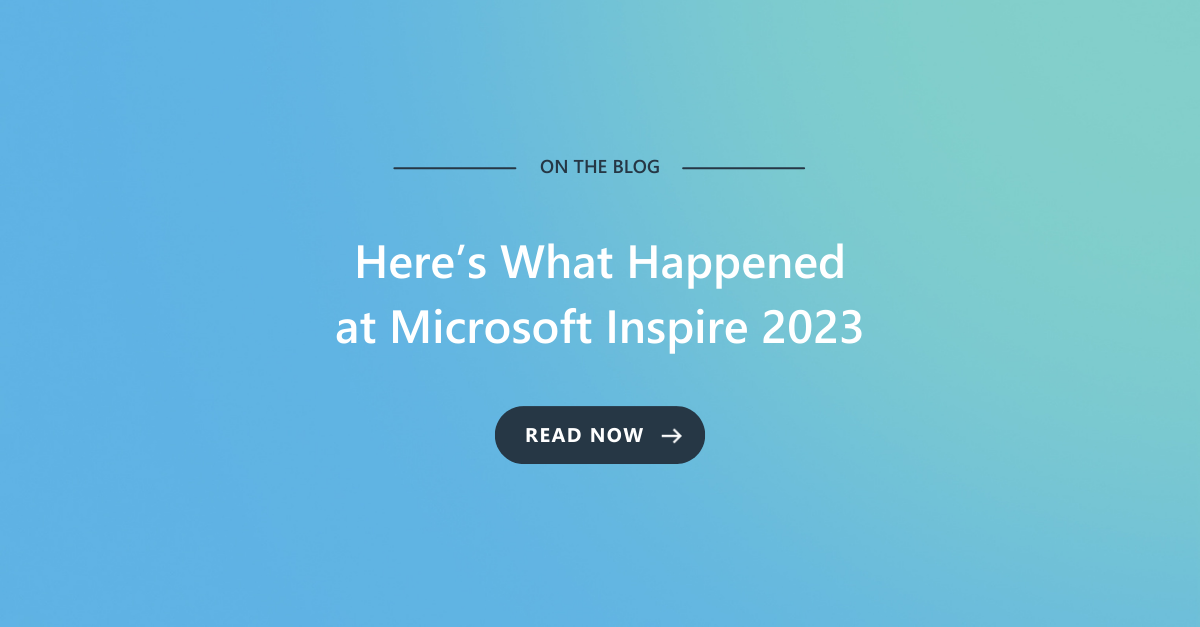 Microsoft Inspire 2023