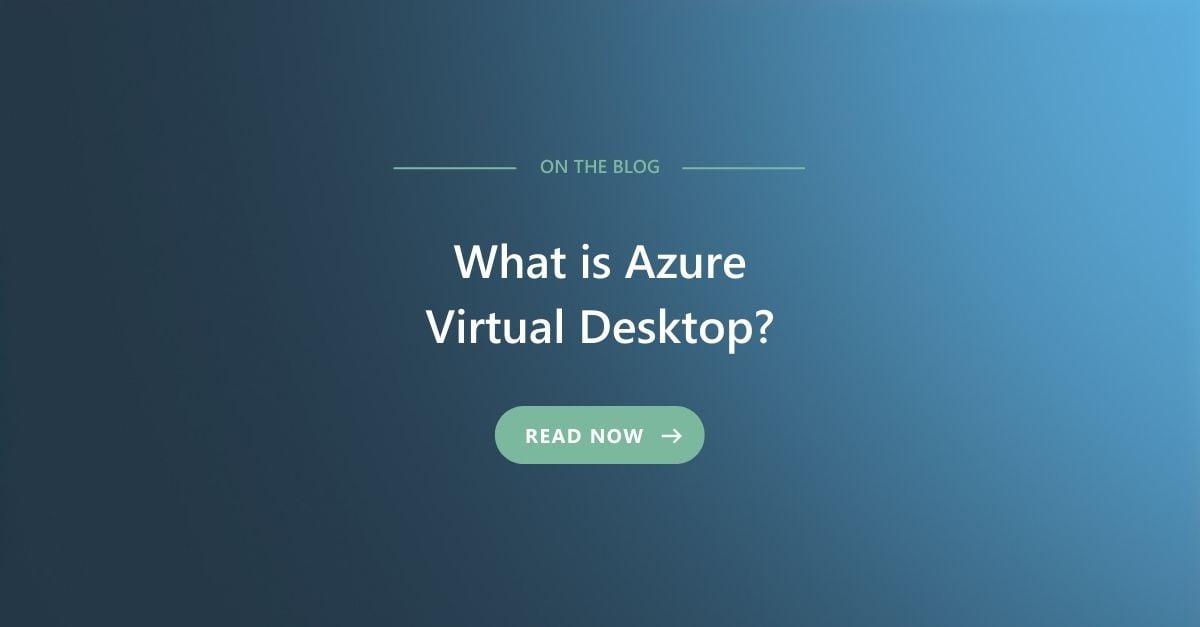 Azure virtual desktop