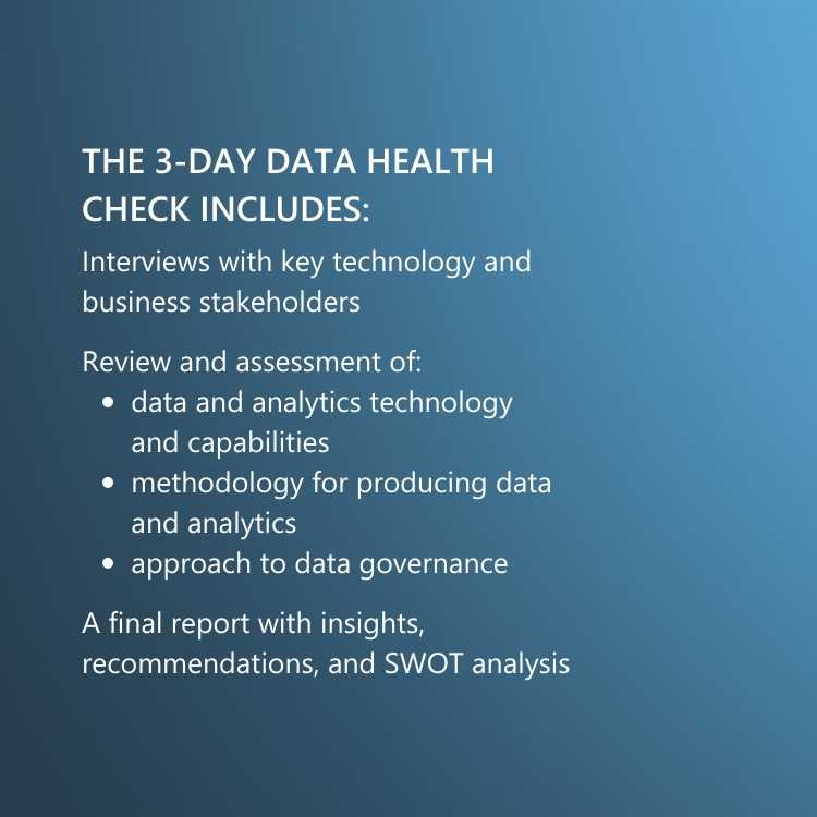 data health check