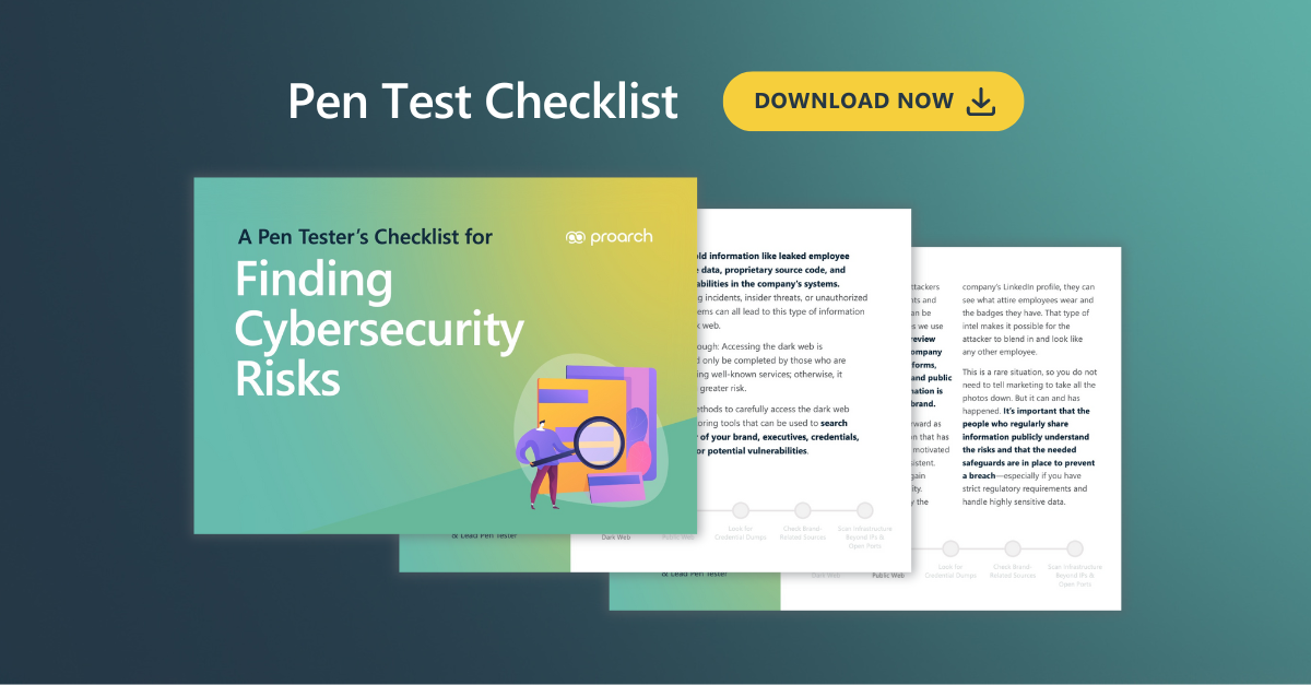 penetration testing checklist