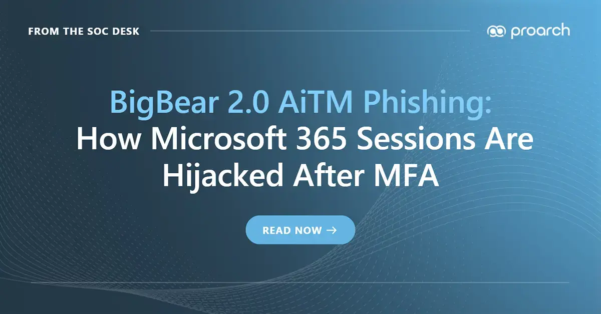 BigBear 2.0 AiTM phishing proxy intercepting a Microsoft 365 authenticated session cookie after the user completes MFA