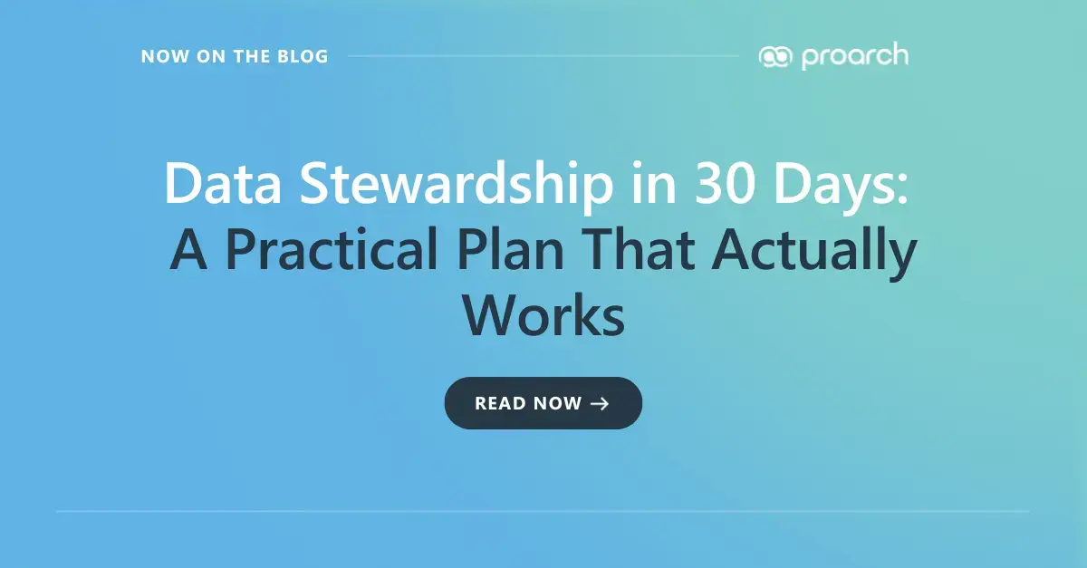 Launch a Data Stewardship Program in 30