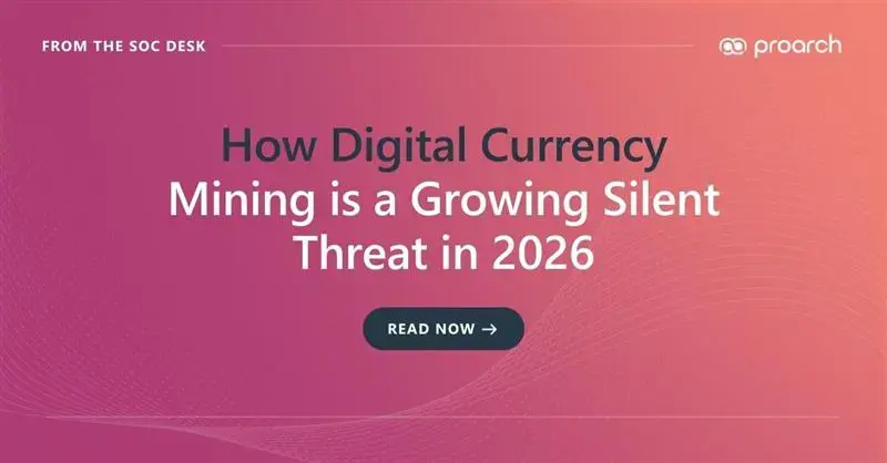 Enterprise cybersecurity monitoring dashboard detecting cryptomining malware activity