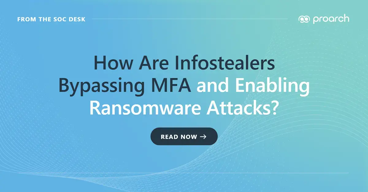 Infostealer attack chain showing session cookie theft, MFA bypass, access broker sale, and ransomware deployment