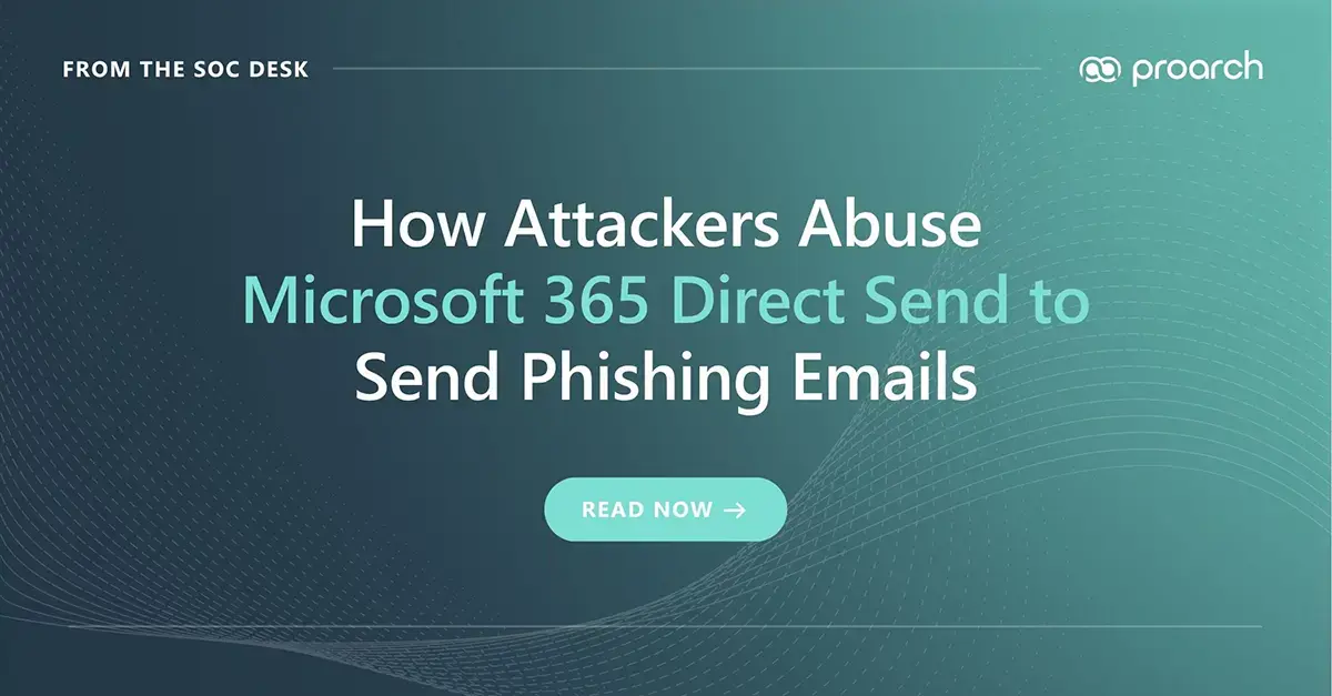 Microsoft 365 Direct Send phishing attack using spoofed internal emails