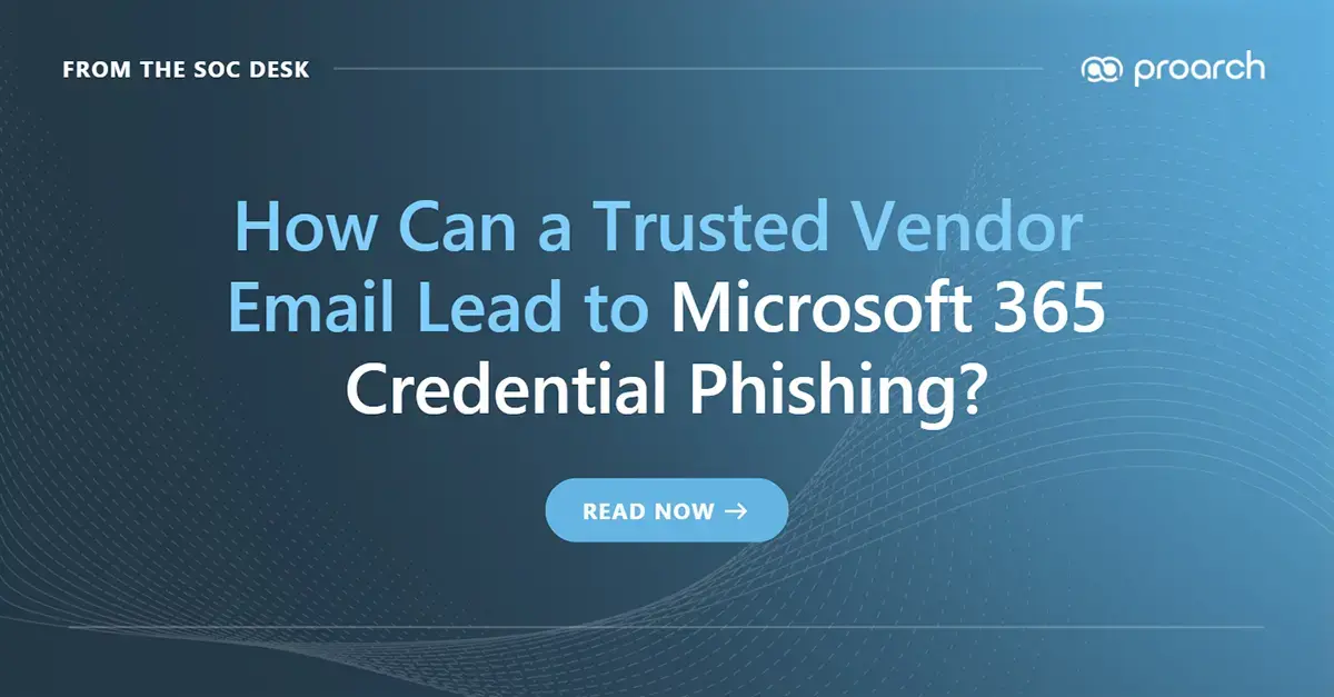 Compromised vendor email delivering a malicious PDF in a Microsoft 365 credential phishing attack