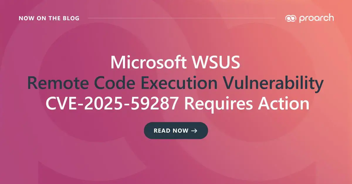 How to patch WSUS CVE-2025-59287