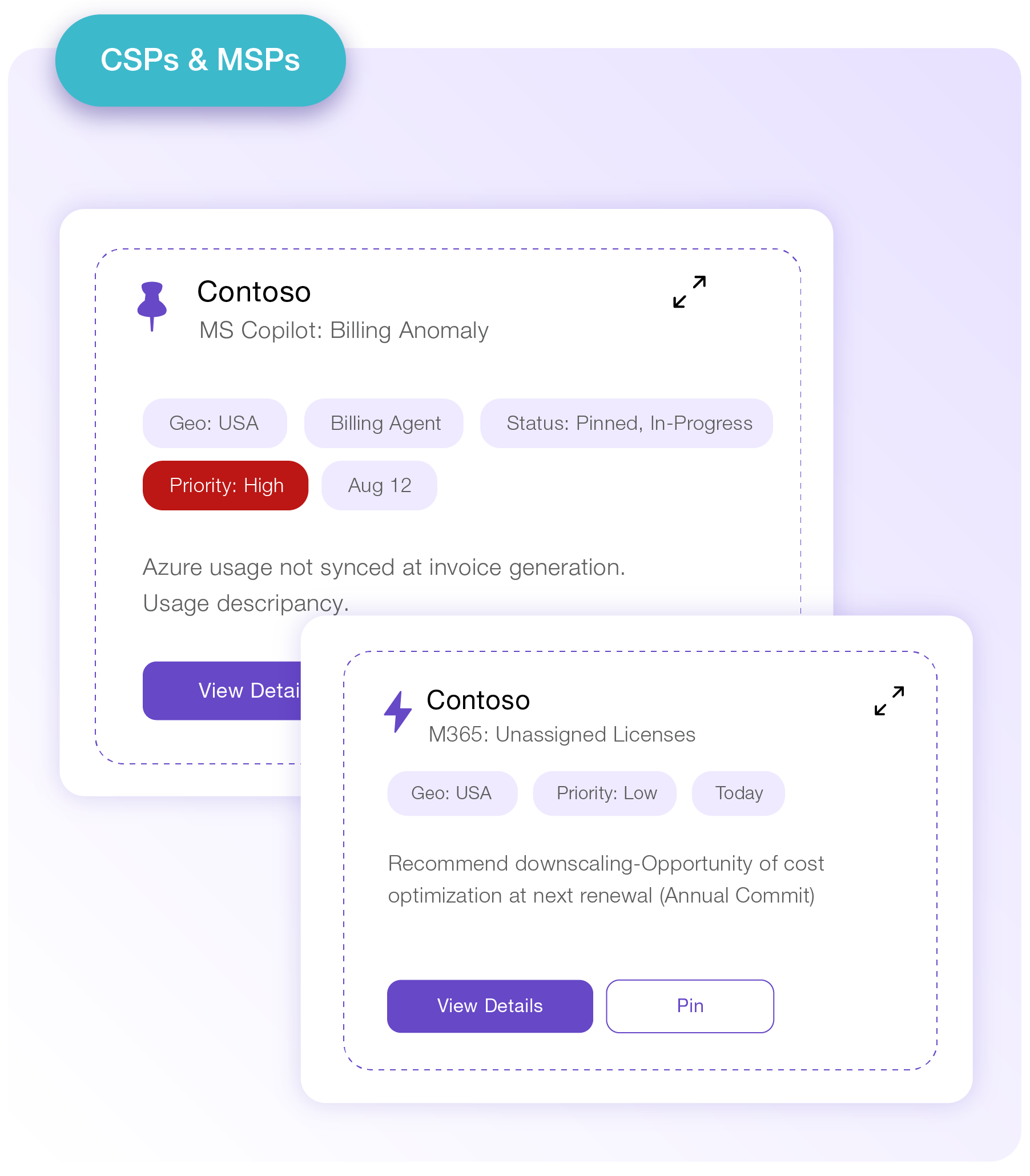 AI assistant providing equipment drift insights and recommended actions
