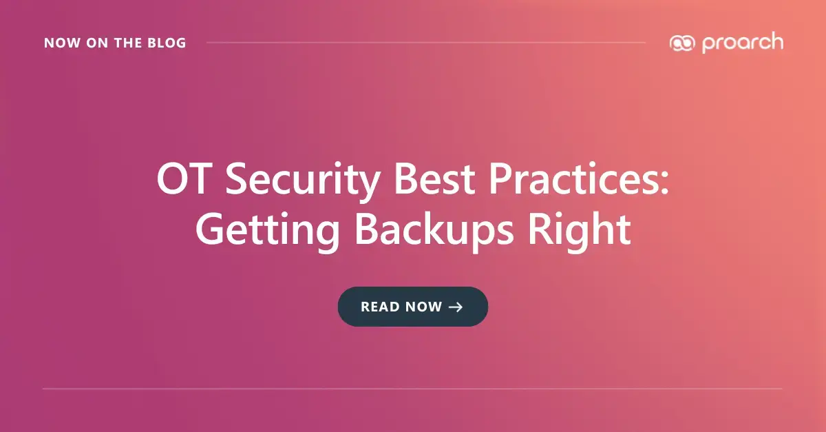 OT Security backups