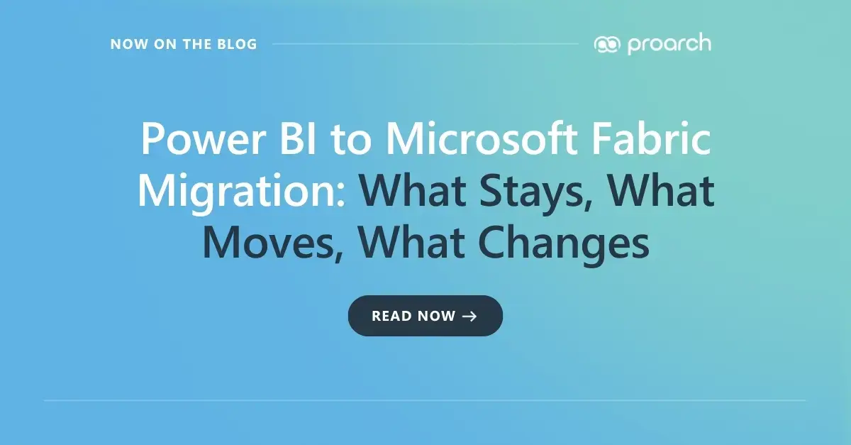 Power BI to Microsoft Fabric migration
