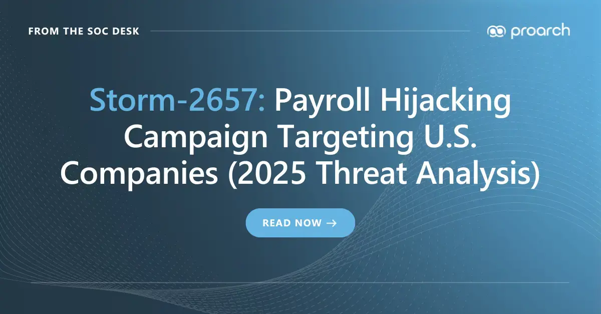 Storm-2657 payroll hijacking attack flow diagram showing AiTM phishing and Workday manipulation steps