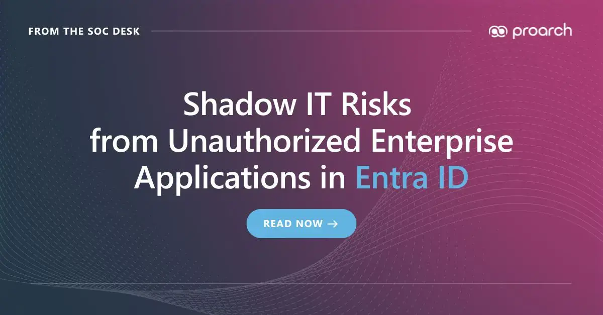 Shadow IT risks from unauthorized enterprise applications in Microsoft Entra ID exposing corporate data and security vulnerabilities